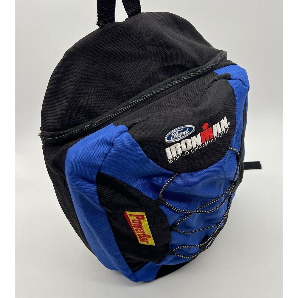 Ironman World Championship Triathlon Backpack  Ft  PowerBar, Ford  Blue/Black